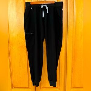Figs Zamora Jogger Scrub Pants Black